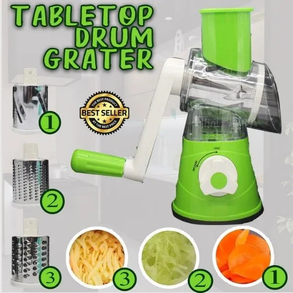 SP Dealz Manual Tabletop Drum Cheese Grater