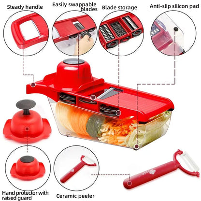 10 in 1 Mandoline Slicer Vegetable Cutter