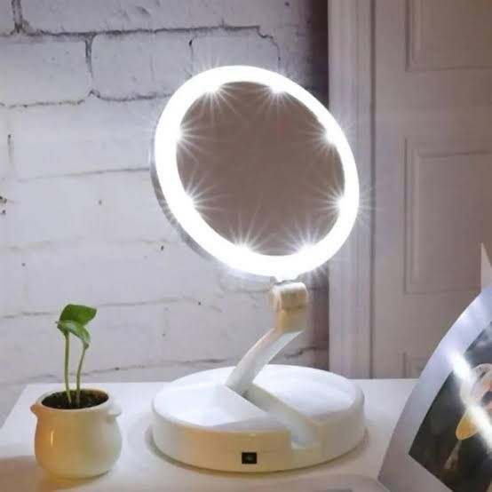 MyFold Jin GE LED Makeup Mirror with Light