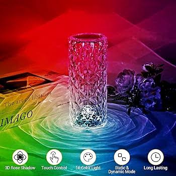 Lamp, 16 Colors RGB with Touch