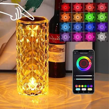 Lamp, 16 Colors RGB with Touch