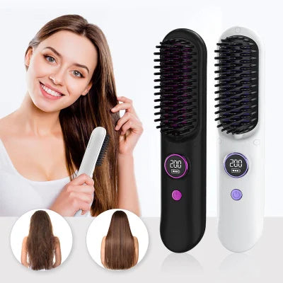 Hair Straightener Brush