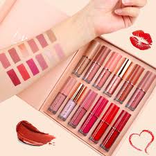 tMocallure 12-Piece High Pigment Lip Gloss Se