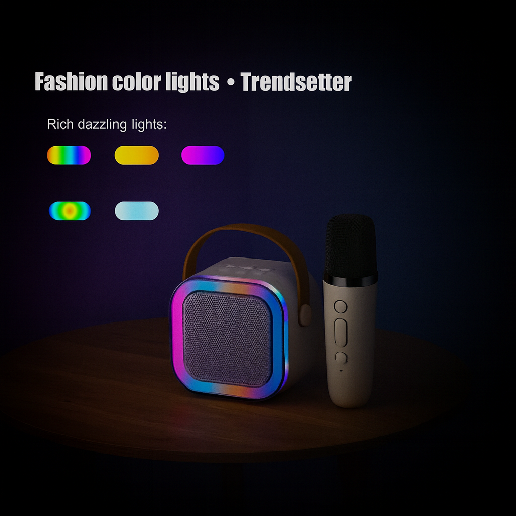 K12 Wireless Mic With Speaker - Single