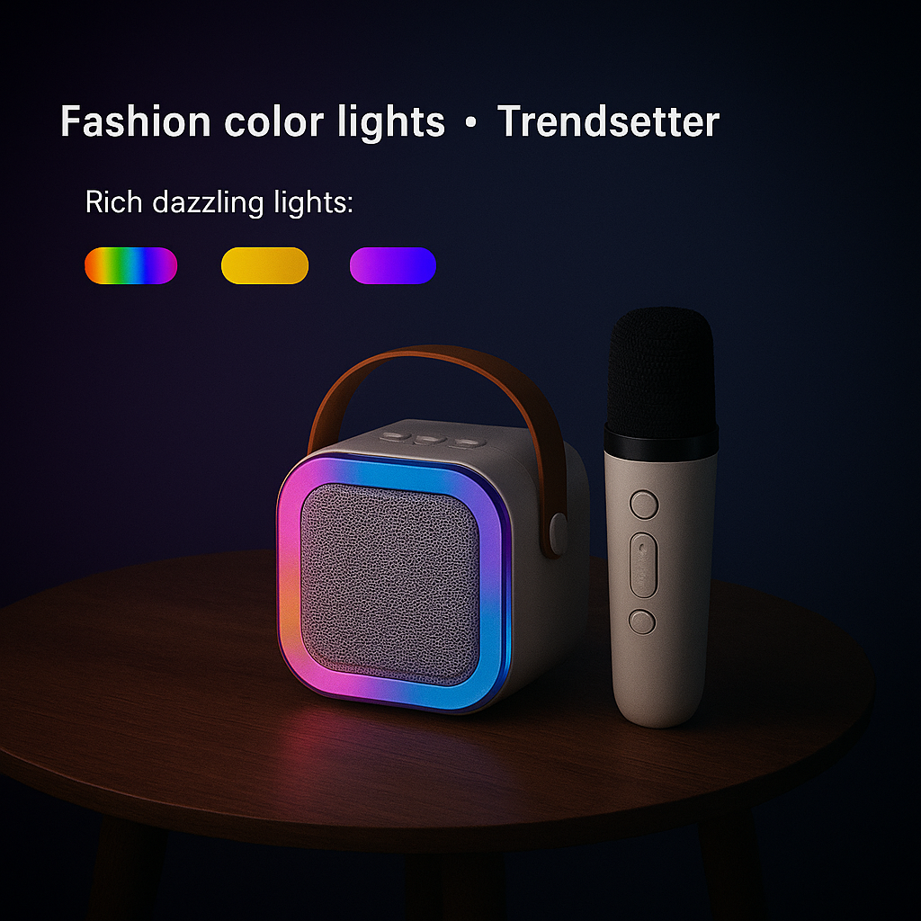 K12 Wireless Mic With Speaker - Single