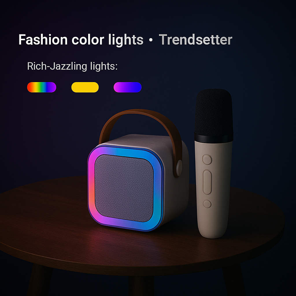 K12 Wireless Mic With Speaker - Single