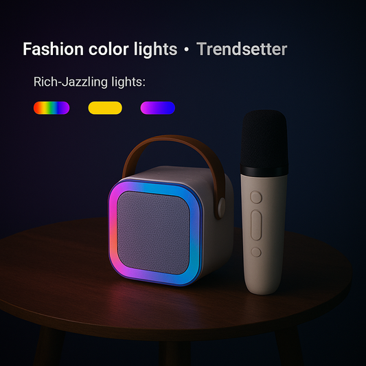 K12 Wireless Mic With Speaker - Single