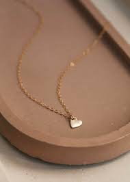 Mini Heart Pendant Necklace